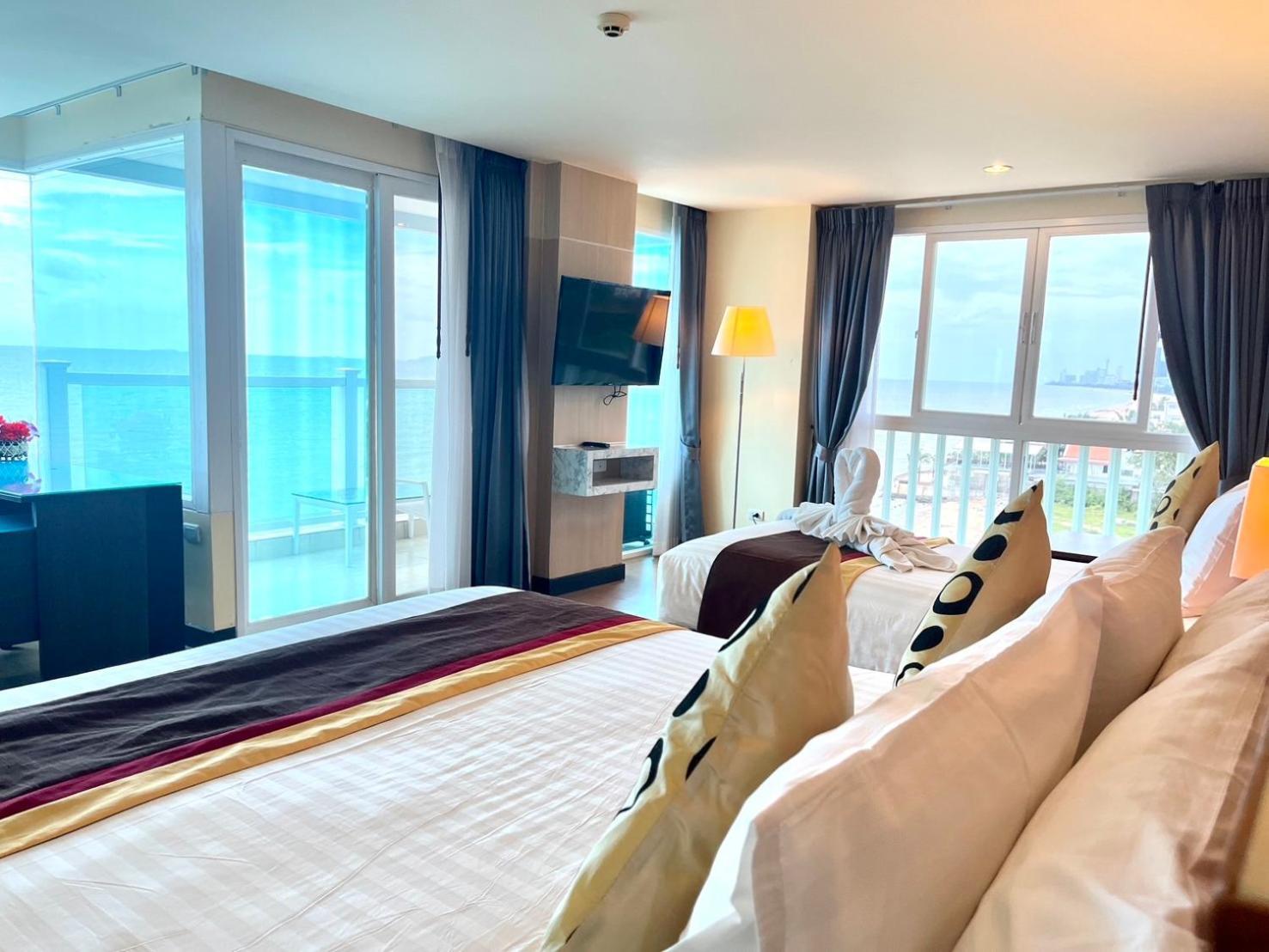 נה ג'ומטיין Saisawan Beach Luxury Hotel מראה חיצוני תמונה